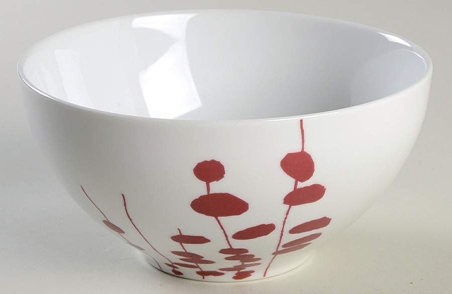 Wisp Raspberry Soup/Cereal Bowl by Dansk-1