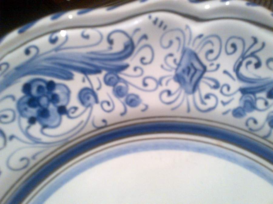 DER80 Dinner Plate by Deruta (Italy)-1