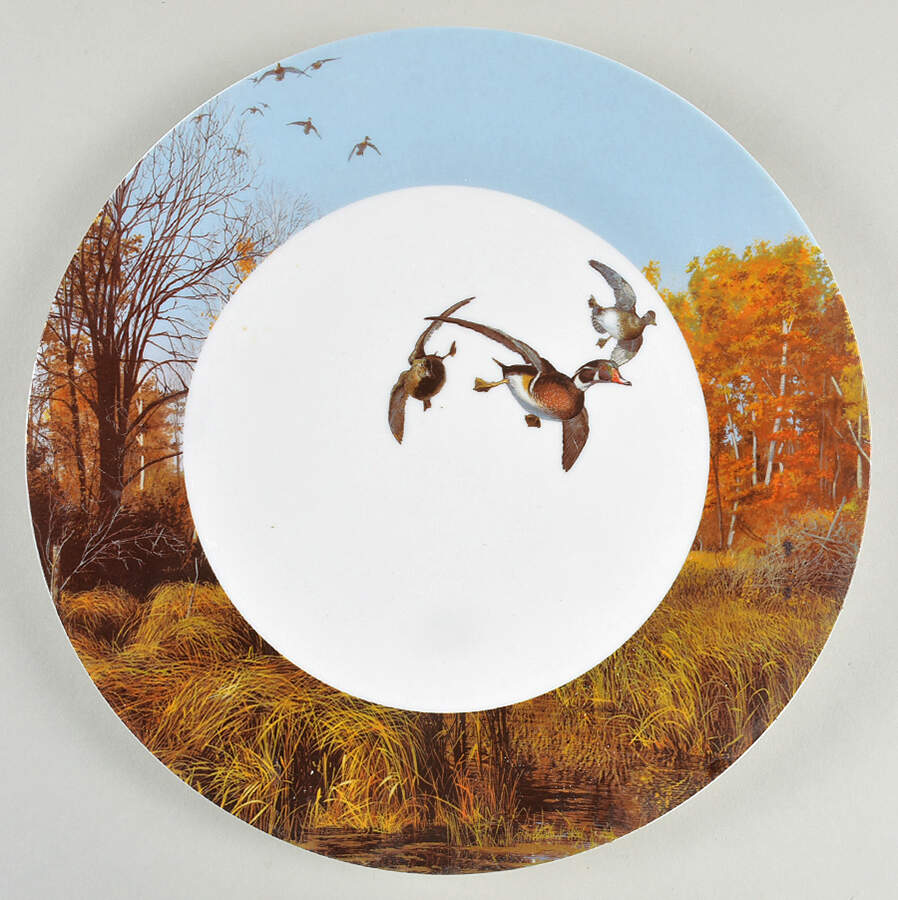 DUZ2 Dinner Plate by Ducks Unlimited-1