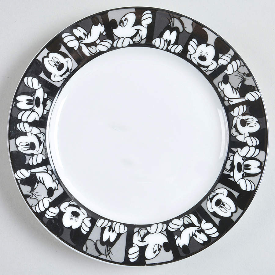 Mickey Grid Salad Plate by Zrike-1