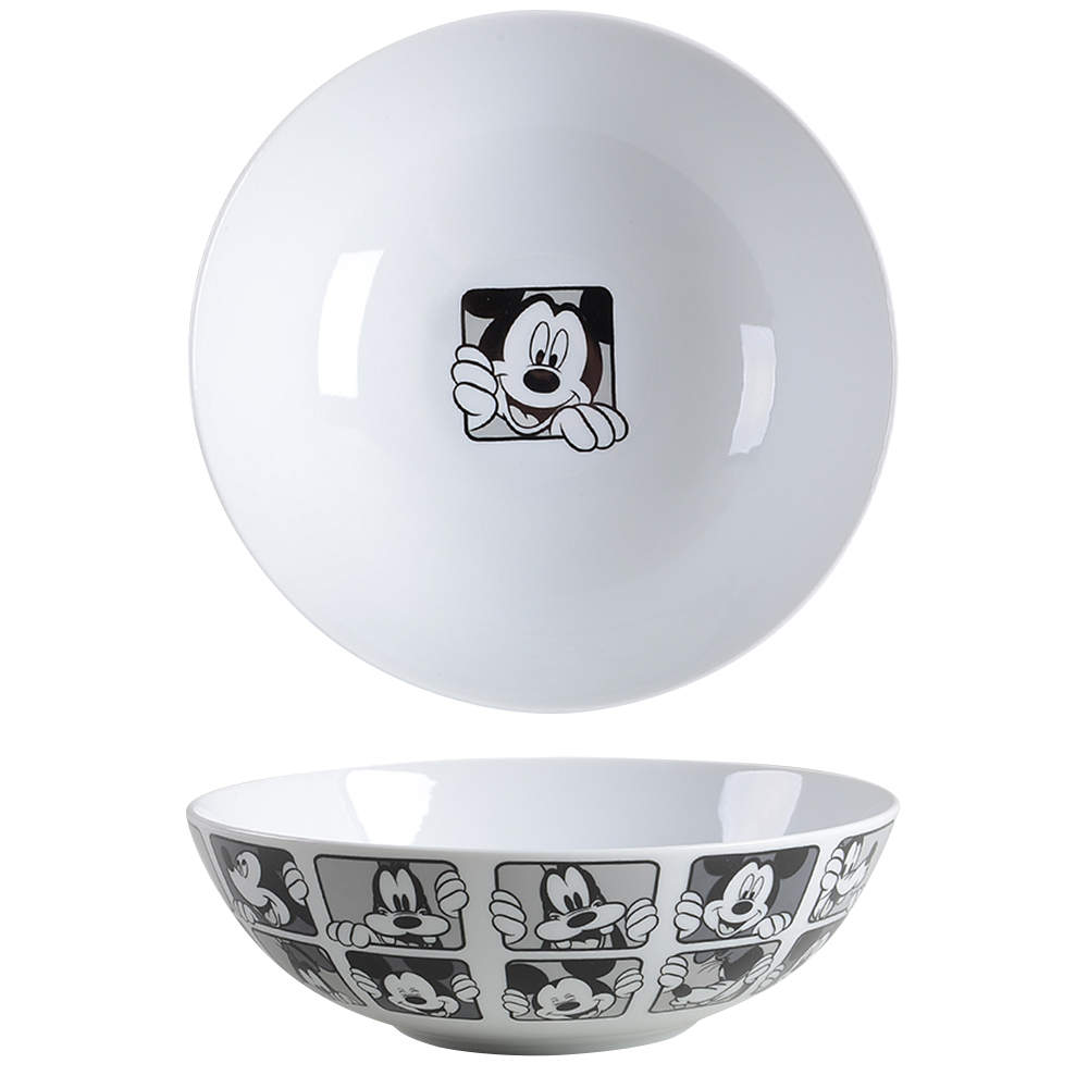 Mickey Grid 9" Round Vegetable Bowl by Zrike-1