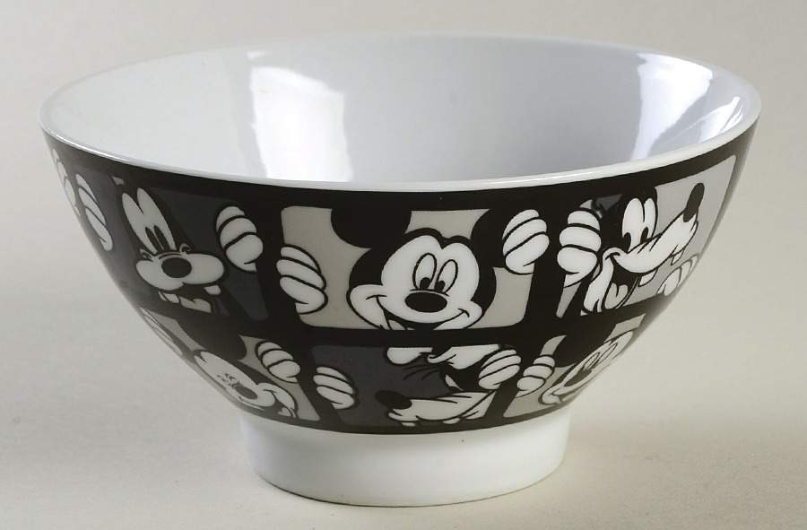 Mickey Grid Soup/Cereal Bowl by Zrike-1