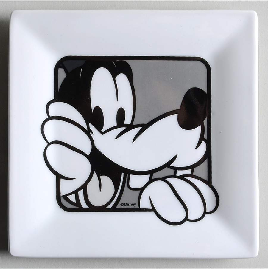 Mickey Grid Square Canape Plate by Zrike-1