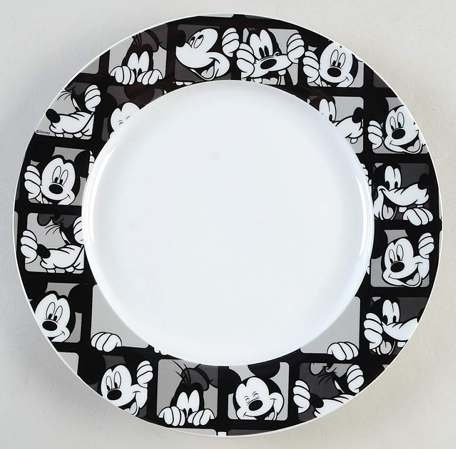 Mickey Grid Dinner Plate by Zrike-1