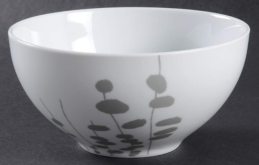 Wisp Grey Soup/Cereal Bowl by Dansk-1