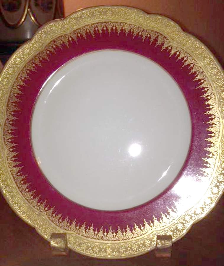 DEI208 Luncheon Plate by Delinieres-1