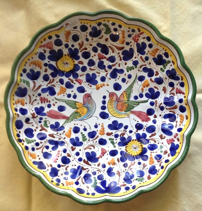 DER82 Dinner Plate by Deruta (Italy)-1