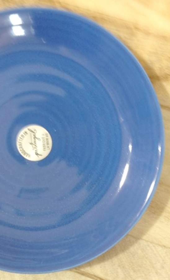 DTX1 Blue Dinner Plate by Deartis-1