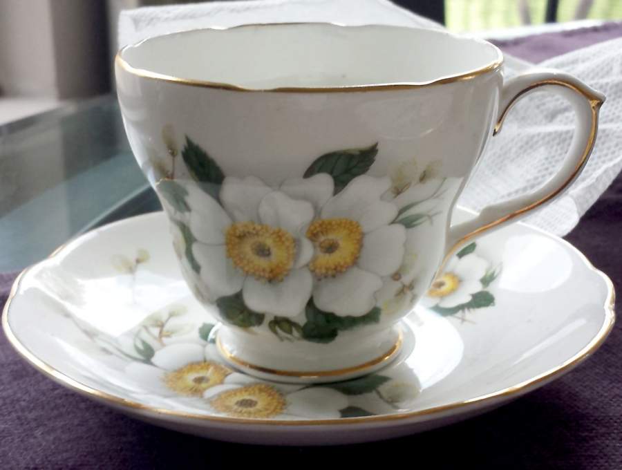 DUC79 Footed Cup & Saucer Set by Duchess-1