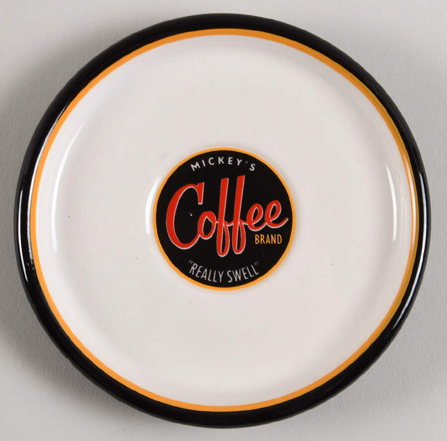 Mickey's Really Swell Coffee Saucer for Espresso Cup by Disney-1