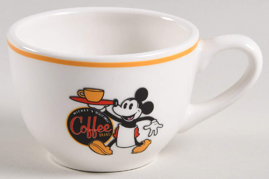 Mickey's Really Swell Coffee Espresso Cup by Disney-1