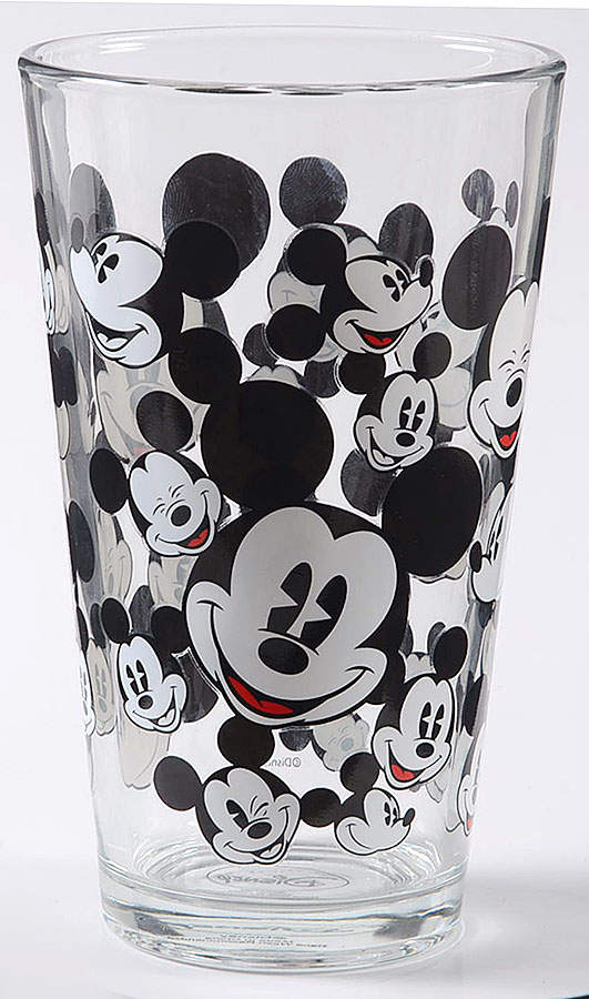 All Over Mickey & Minnie 16 Oz Glassware Tumbler by Zrike-1