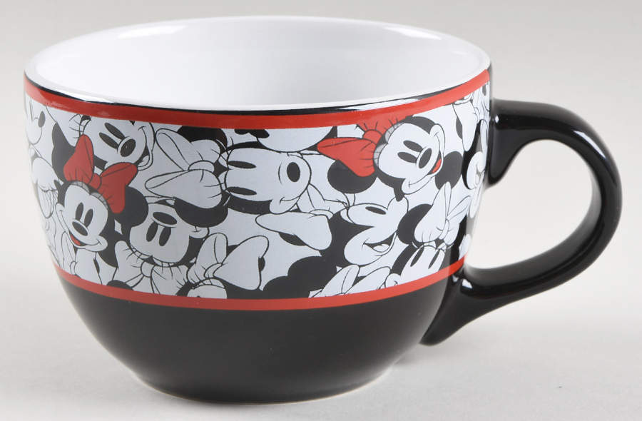 All Over Mickey & Minnie Soup Mug by Zrike-1