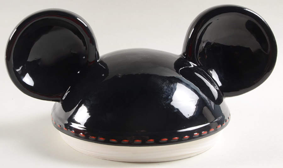 All Over Mickey & Minnie Figural Cookie Jar No Lid by Zrike-1