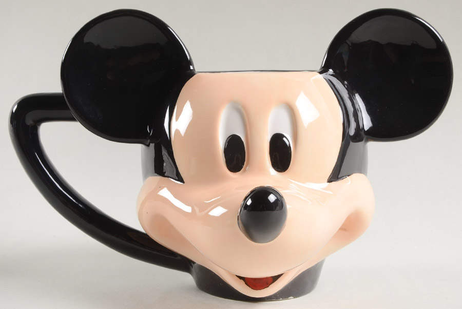 All Over Mickey & Minnie Figural Mug by Zrike-1