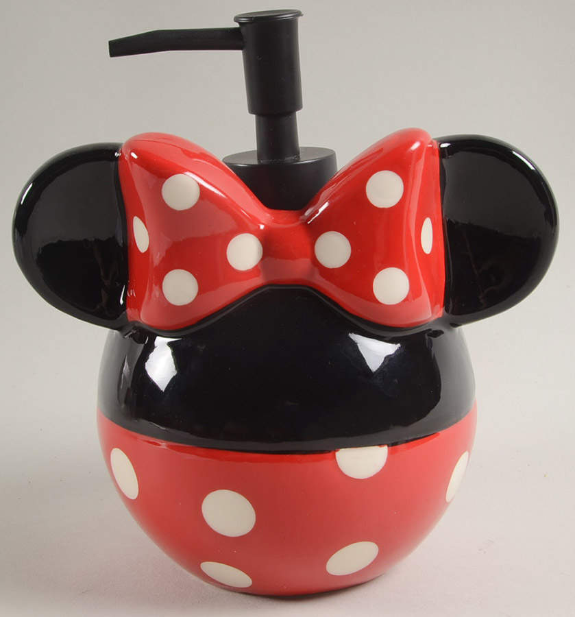 All Over Mickey & Minnie Lotion/Soap Dispenser by Zrike-1