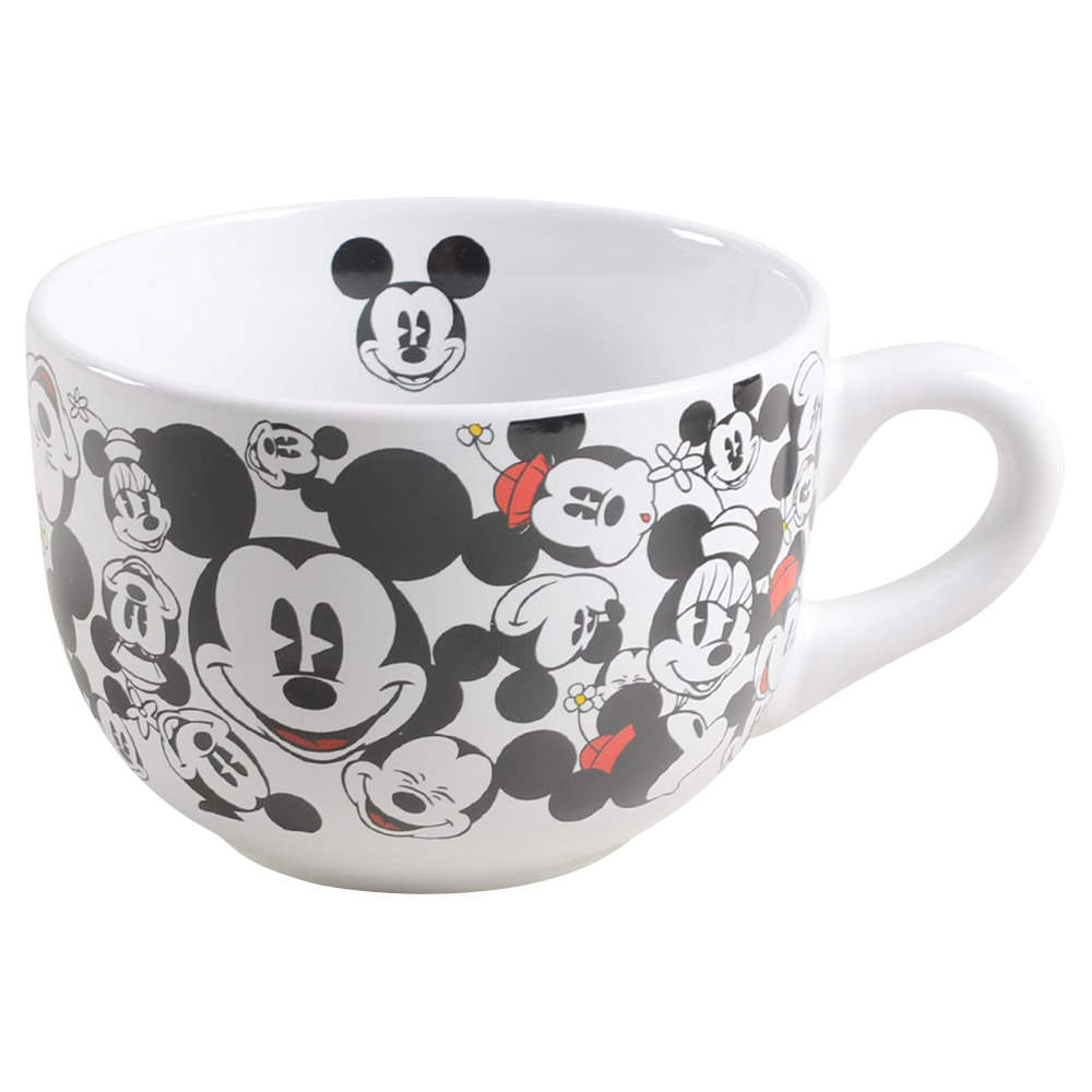 All Over Mickey & Minnie Soup Mug by Zrike-1