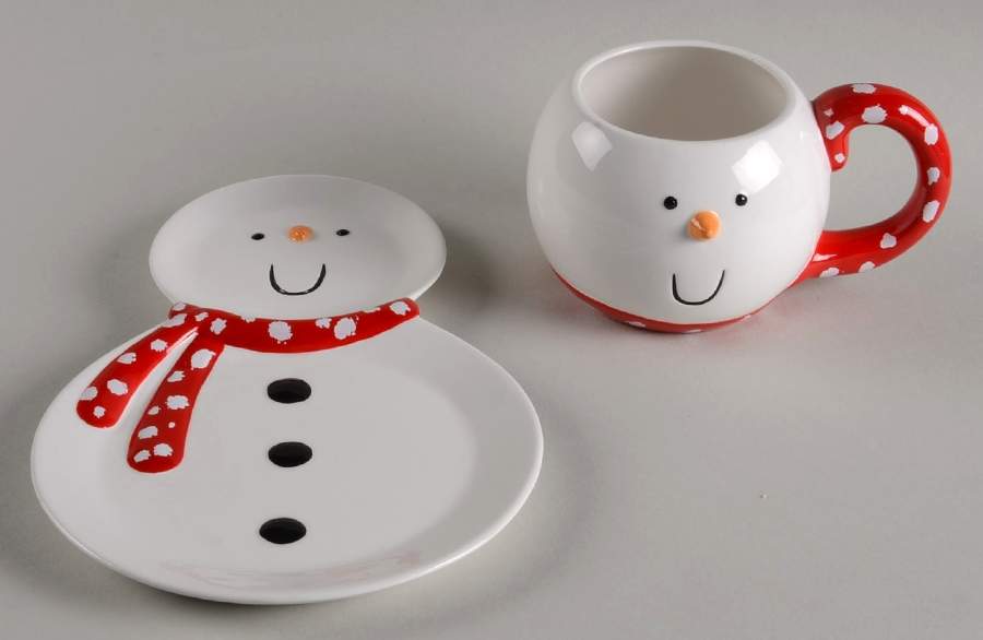 DPT18 Snack Plate & Cup Set by Department 56-1