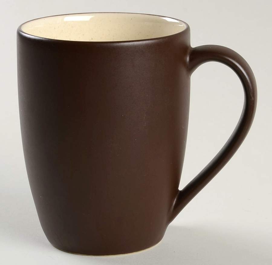 Santiago Beige Glossy (Brown Back) Mug by Dansk-1