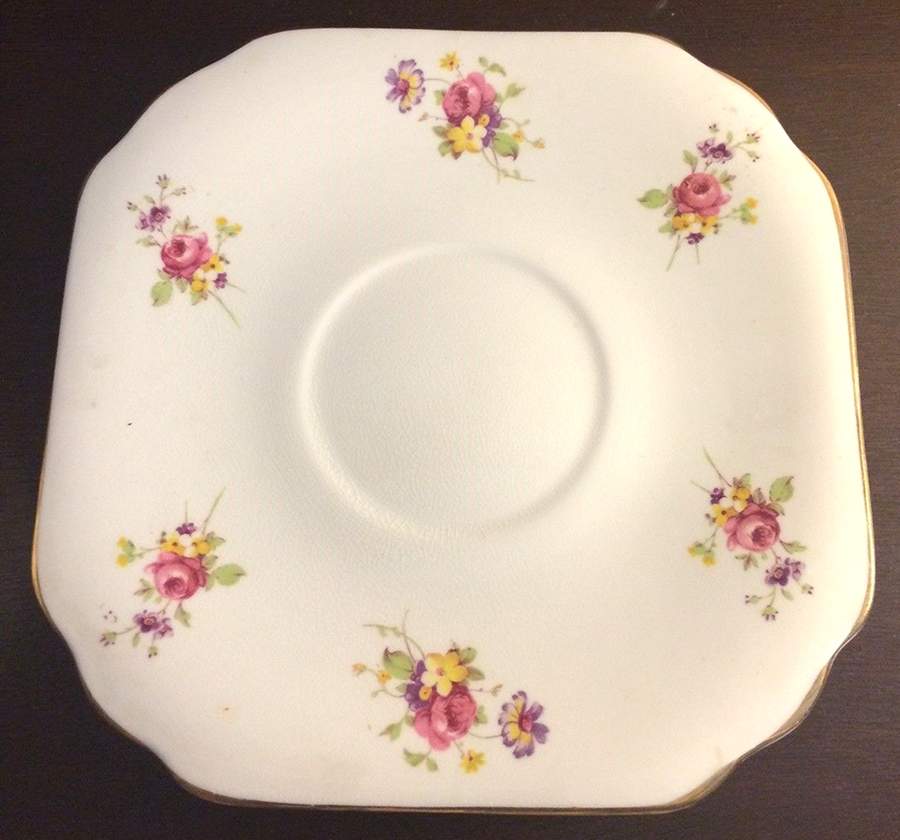 DUC84 Square Cake Plate by Duchess-1