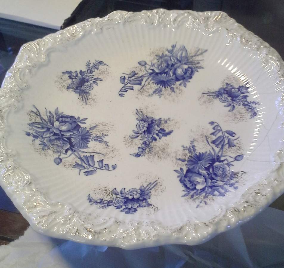 Dresden Dinner Plate by Dunn Bennett-1