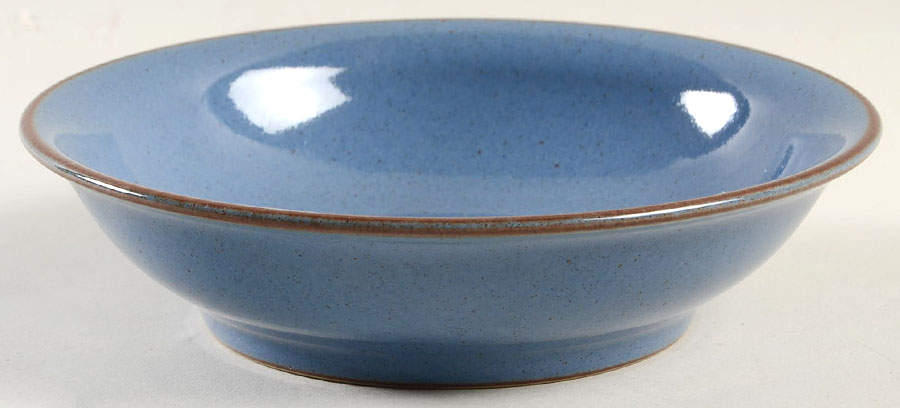 Heritage Fountain 6" Shallow Round Bowl by Denby-Langley-1