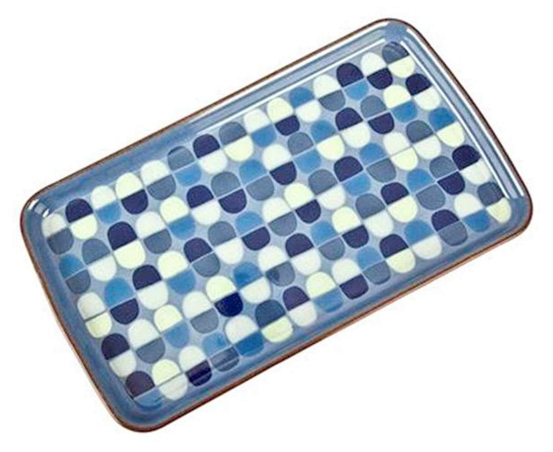 Heritage Fountain 10" Rectangular Serving Platter by Denby-Langley-1