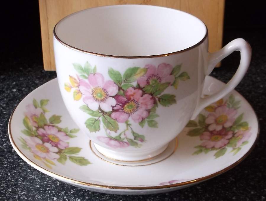 DUC86 Footed Cup & Saucer Set by Duchess-1