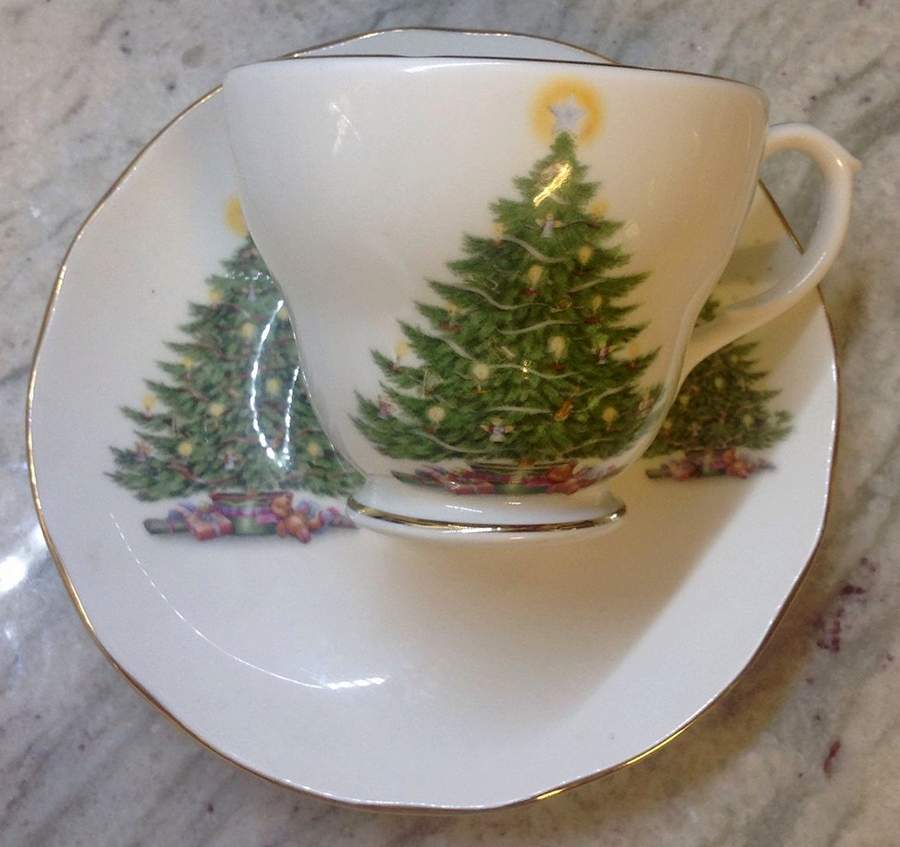 DUC87 Footed Cup & Saucer Set by Duchess-1