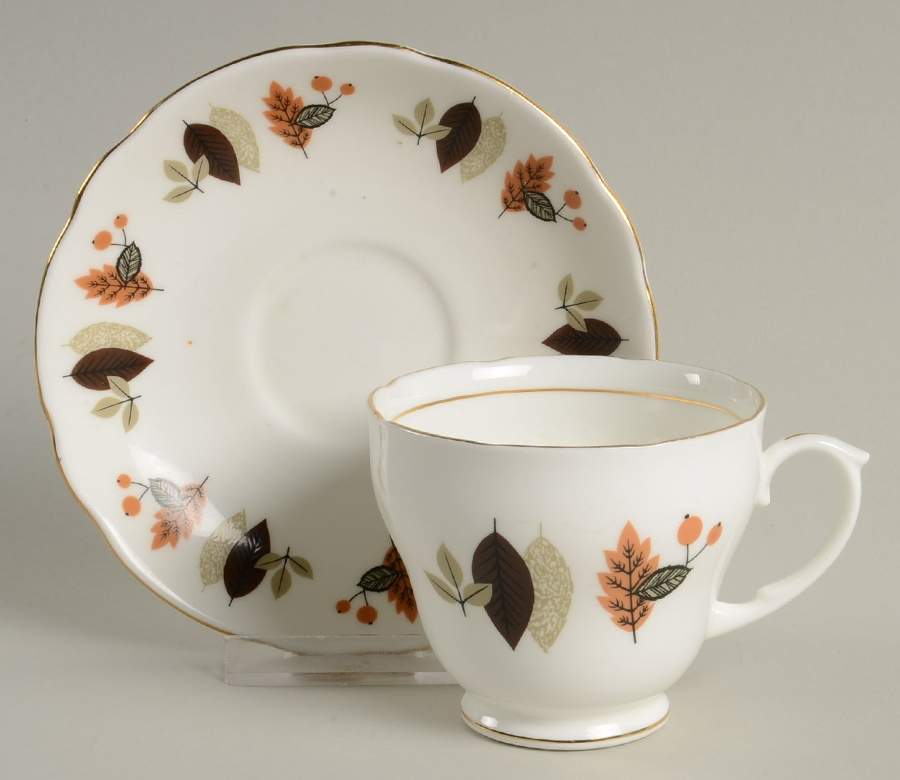DUC91 Footed Cup & Saucer Set by Duchess-1
