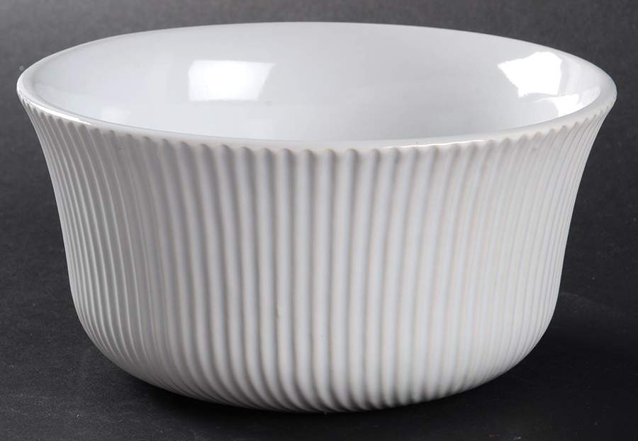 Serendra White Soup/Cereal Bowl by David Tutera-1