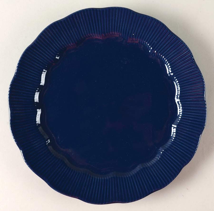 Serendra Cobalt Blue Dinner Plate by David Tutera-1
