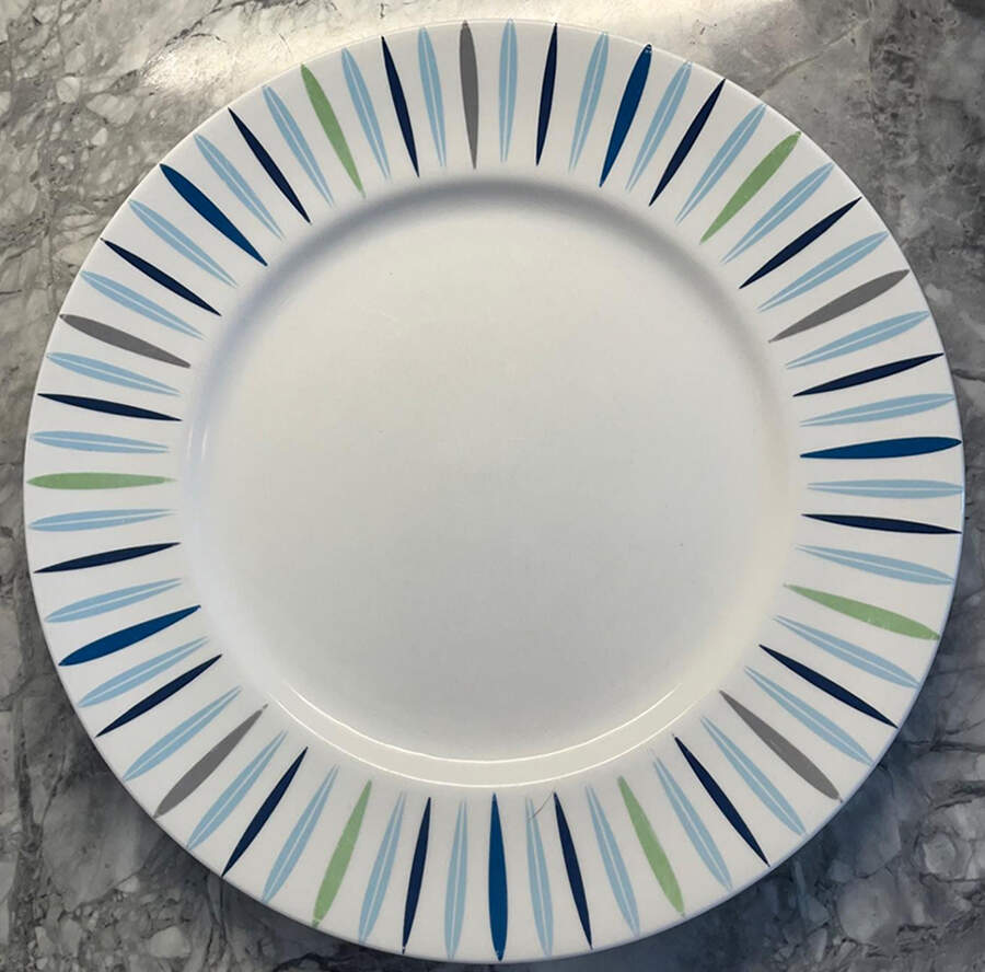 The Burbs Starburst Dinner Plate by Dansk-1