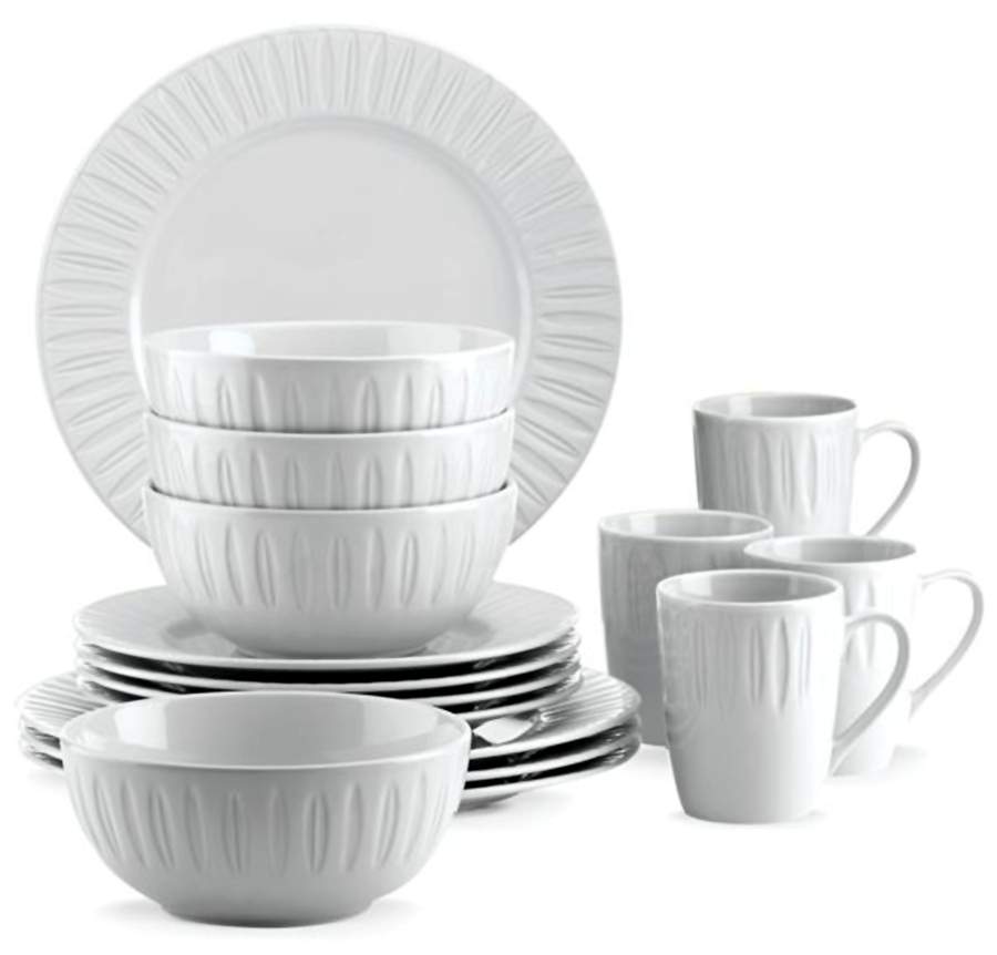 The Burbs Lily White Dinner Plate by Dansk-1