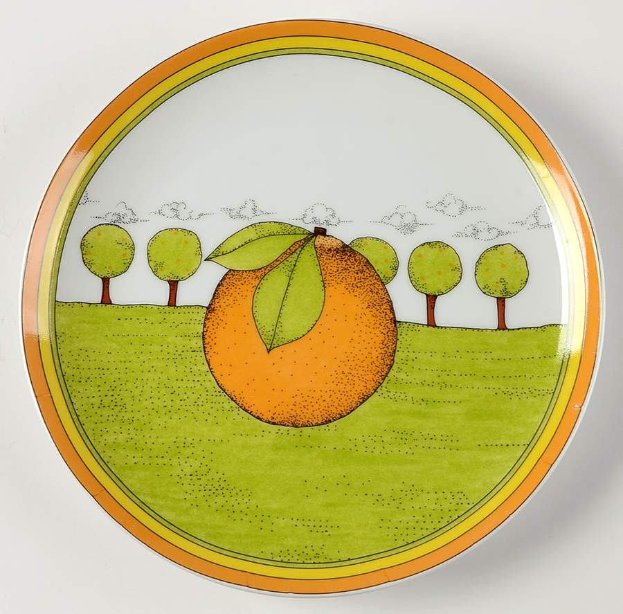 Orchard Salad Plate by Department 56-1
