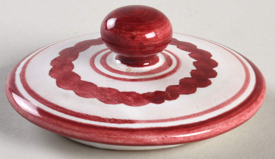 DER88 Lid for Mini Sugar Bowl by Deruta (Italy)-1