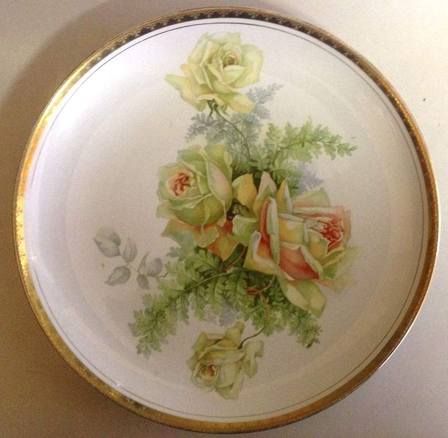 DRE148 Salad Plate by Dresden (German)-1
