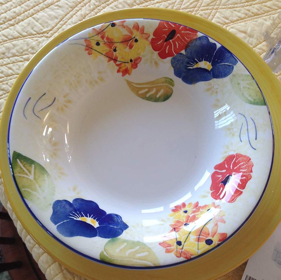 DAN276 10" Round Vegetable Bowl by Dansk-1