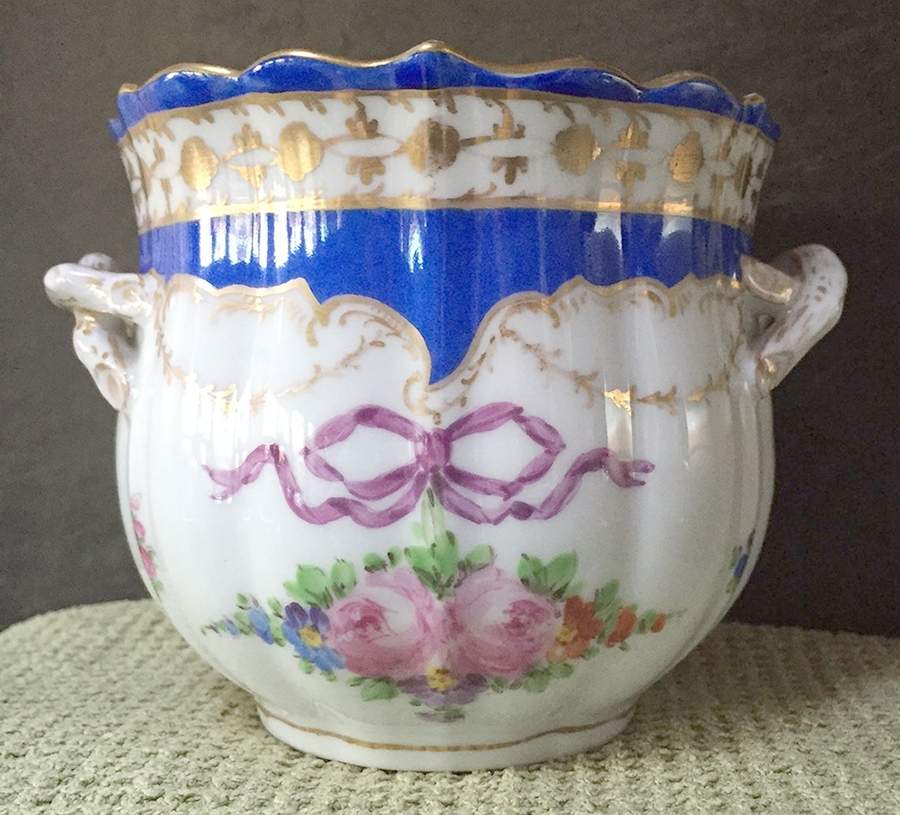 4535-4 Open Sugar Bowl by Dresden (German)-1