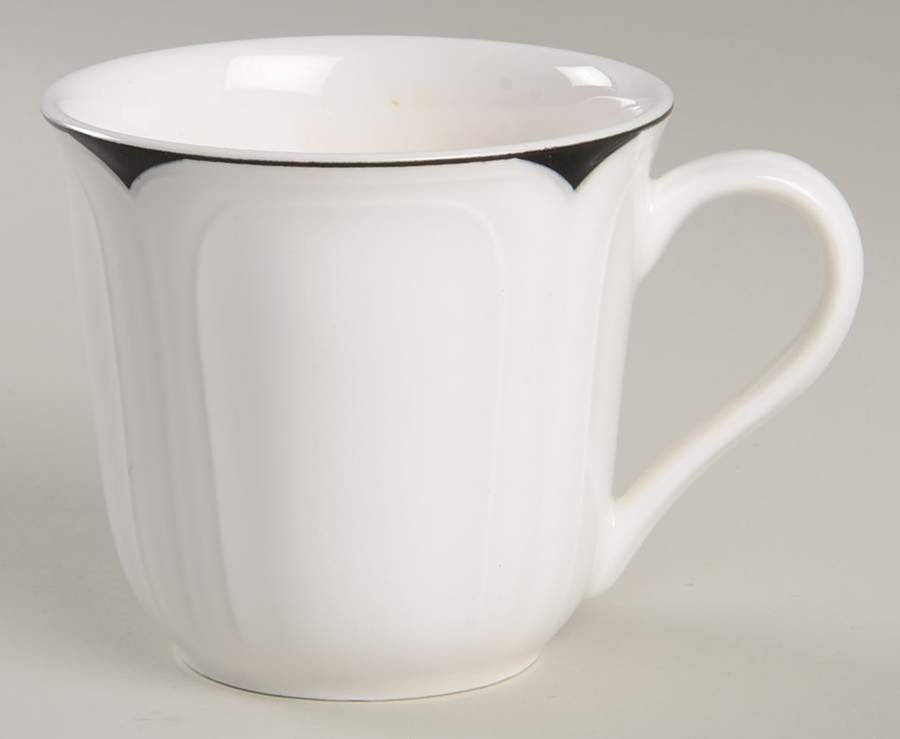 Delta Black (Not Gold Accents) Flat Cup by Dudson-1