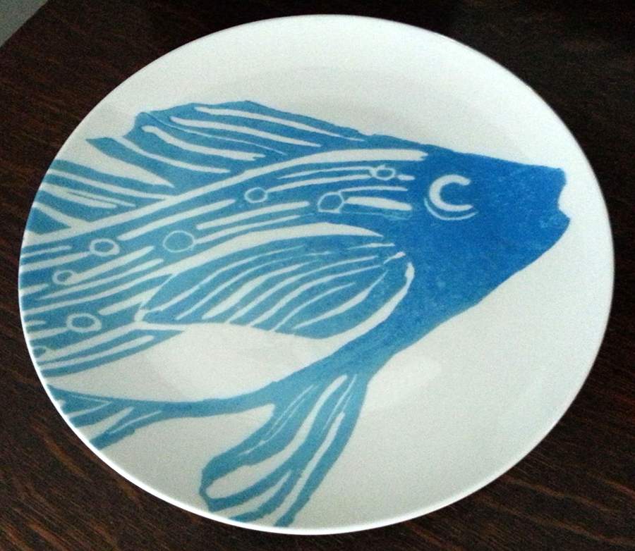 DNZ5 Dinner Plate by Dennis East-1