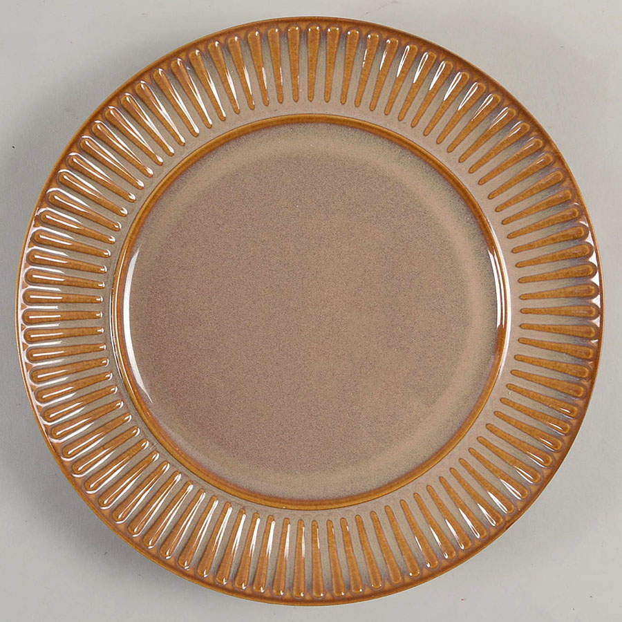 Flamestone Khaki (Caramel) Salad Plate by Dansk-1