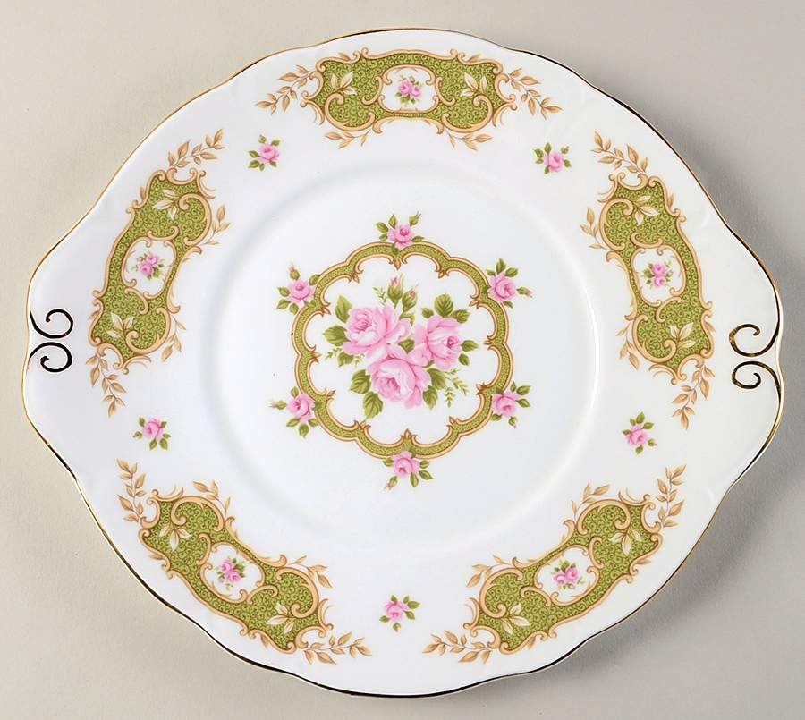 Granville Handled Cake Plate by Duchess-1