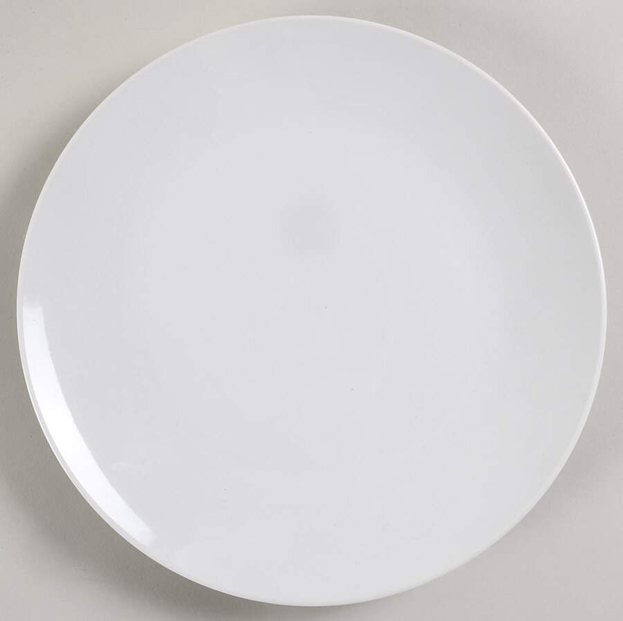 Porcelain Whiteware Coupe Dinner Plate by Denmark Tools for Cooks-1