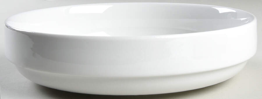 Porcelain Whiteware 8" Stacking Bowl by Denmark Tools for Cooks-1