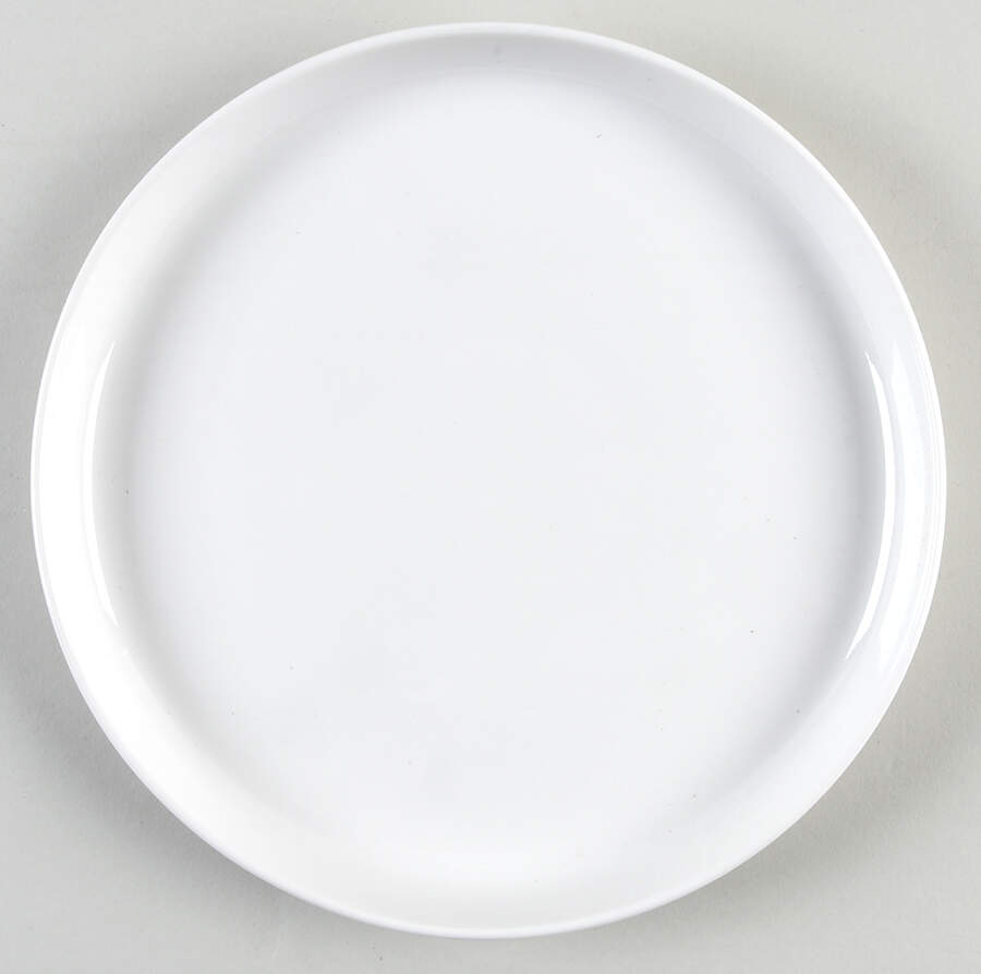 Porcelain Whiteware Salad Plate by Denmark Tools for Cooks-1
