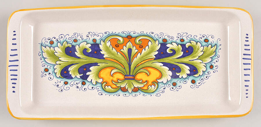 DER97 16" Sandwich Tray by Deruta (Italy)-1