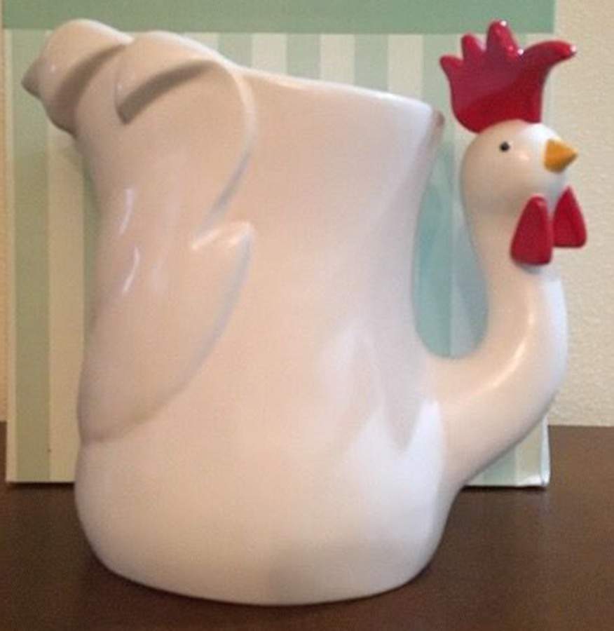 French Hen Utensil Holder by Department 56-1