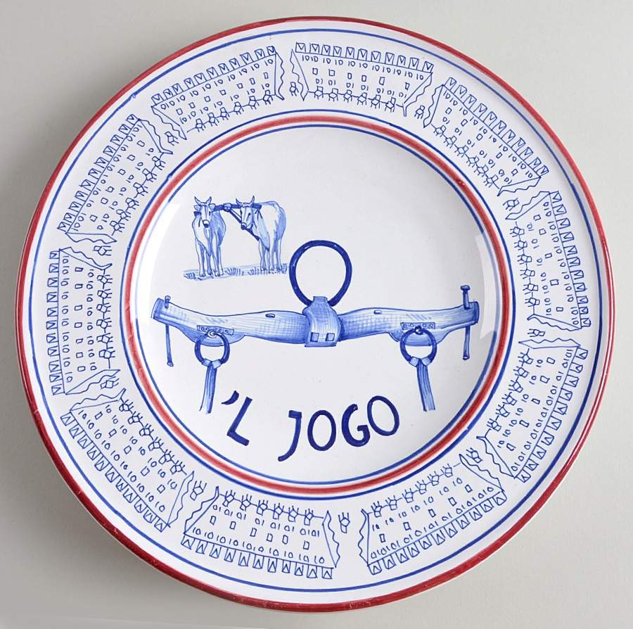 DER98 Wall Plate by Deruta (Italy)-1