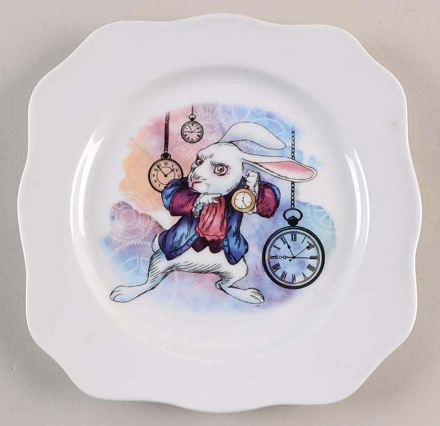 Alice Through the Looking Glass Salad Plate by Disney-1